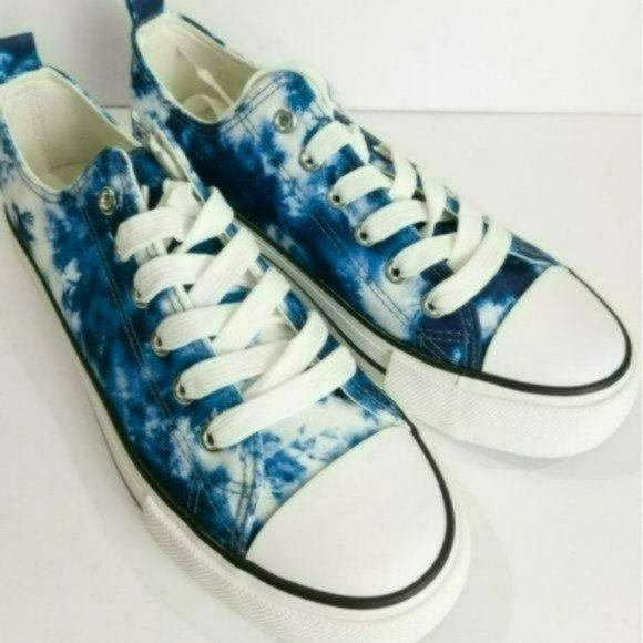 Olivia Miller Serena Laceup Sneakers-7 - Picture 3 of 4